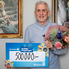 SUPER med en halv miljon för Ulf